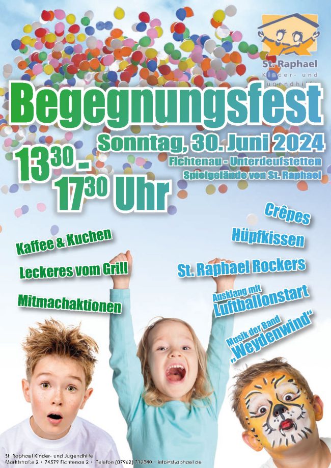 Begegnungsfest 2024 Flyer